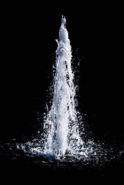 Water splashing stock photo