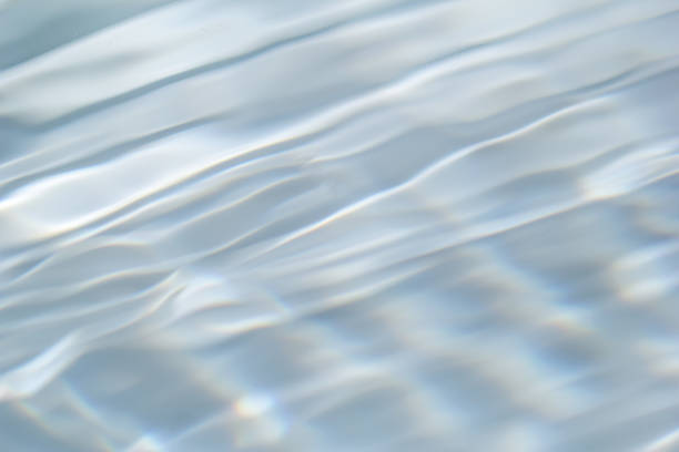 Water with ripples stock photo