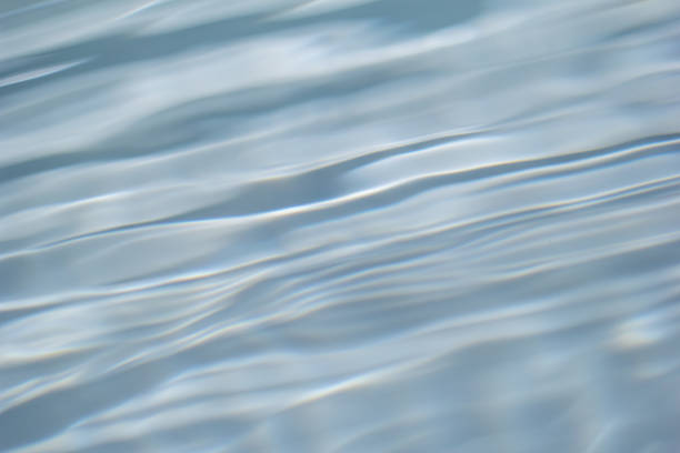 Water with ripples stock photo