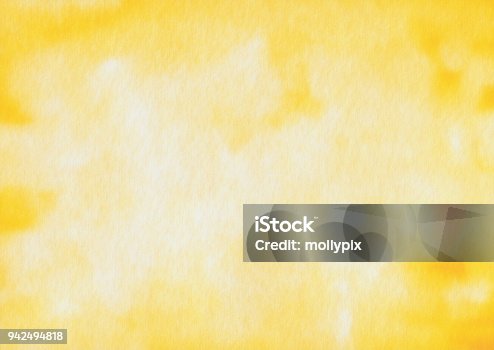 istock Watercolor Yellow Backgrounds Abstract Color Gradient 942494818