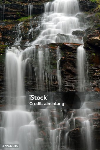 istock Waterfalls in Ricketts Glen State Park 471937015