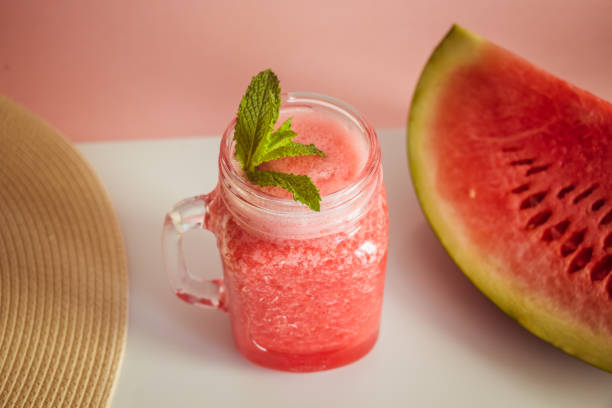 Watermelon drink Watermelon drink watermelon juice stock pictures, royalty-free photos & images