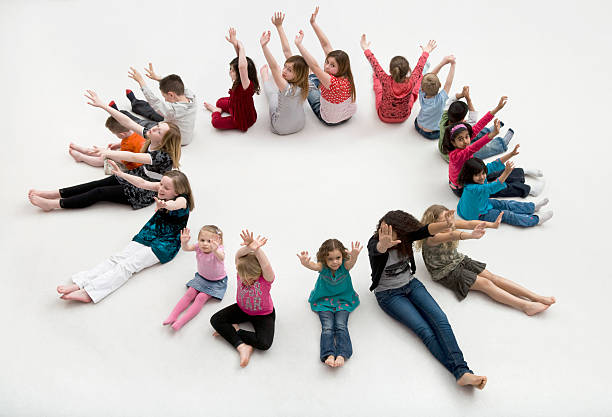 Children Sitting In Circle Stock Photos, Pictures & Royalty-Free Images ...