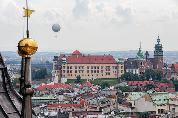 Wawel Royal Castle stock photo