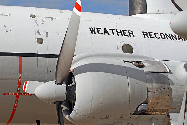 Weather Aircraft stock photo
