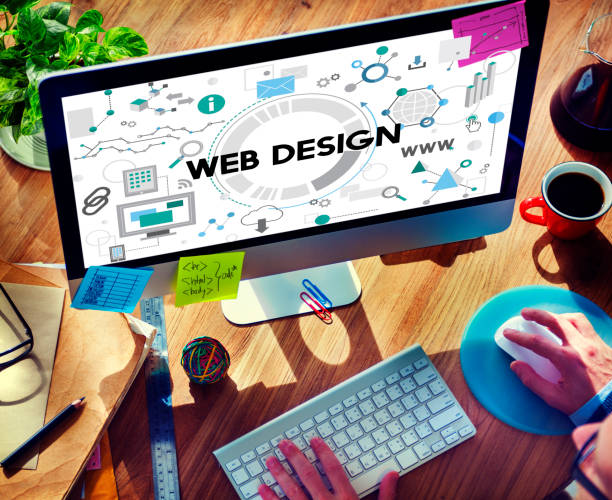 Web Design Technology Browsing Programming Concept stock photo