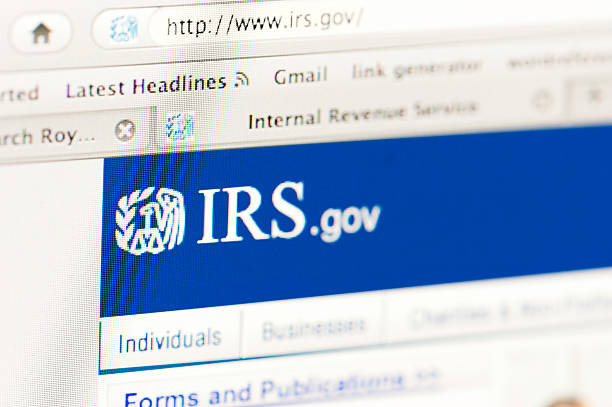 IRS Web Page  irs stock pictures, royalty-free photos & images