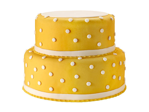 Wedding Cake +Clipping Path (Click for more) stock photo