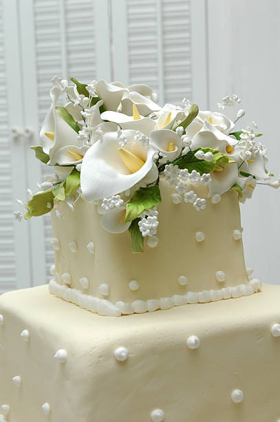 Wedding Cake Top stock photo