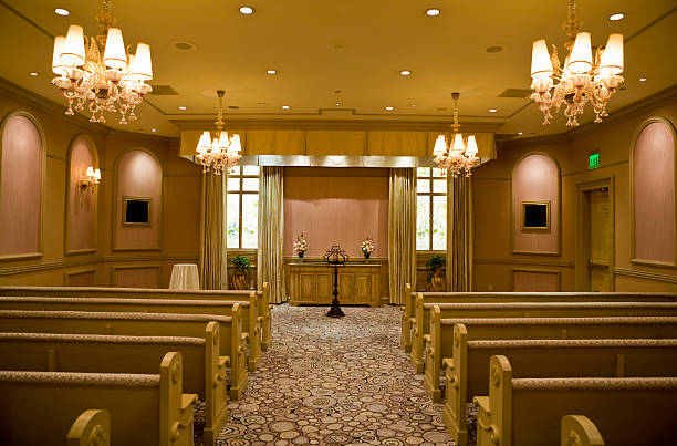 Wedding Chapel Wedding Chapel in Las Vegas chapel stock pictures, royalty-free photos & images