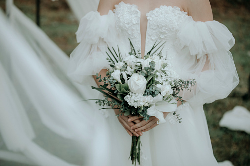 Wedding Detail , Bride , Bride Flowers Bouquet