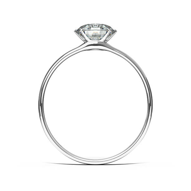Wedding Ring, Diamond stock photo