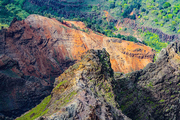 Weimea Canyon State Park, Kauai, Hawaii stock photo