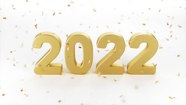 Welcome 2022 stock photo