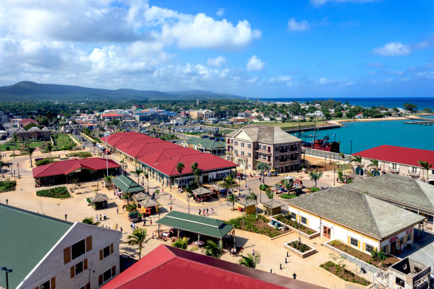 ファルマス ジャマイカへようこそ - ジャマイカのファルマス 写真 ストックフォトと画像