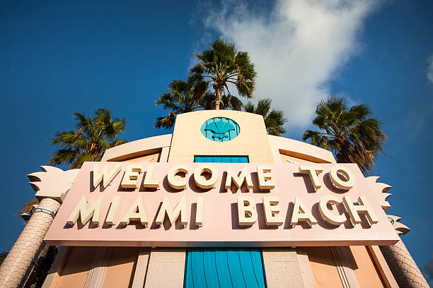 Welcome To Miami Sign Stock Photos, Pictures & Royalty-Free Images - iStock