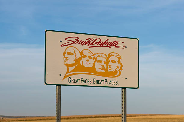 Welcome to South Dakota stock photo