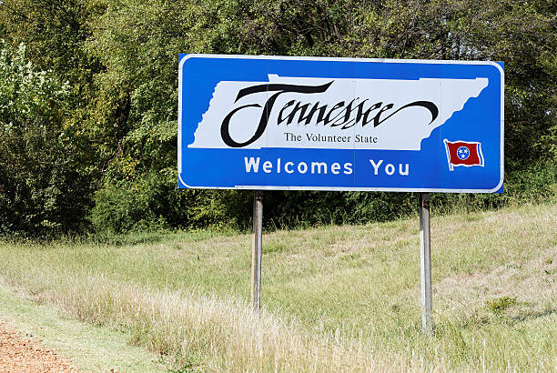 Welcome to Tennessee stock photo