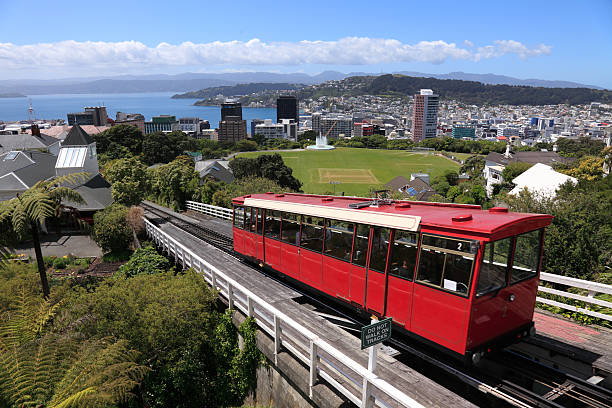 Wellington Cable Car stock photo
