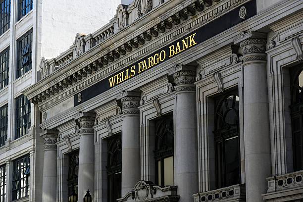 Wells Fargo Bank stock photo