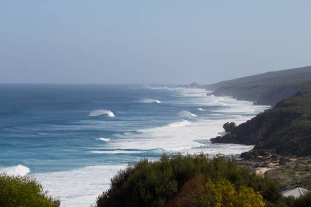 West Australian coastline. A surfers dream stock photo