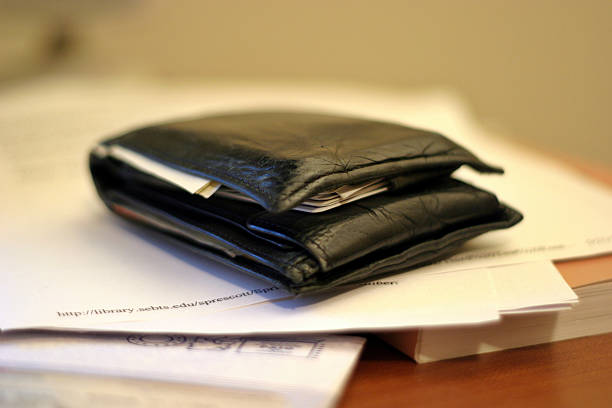 What's in Your Wallet? stock photo