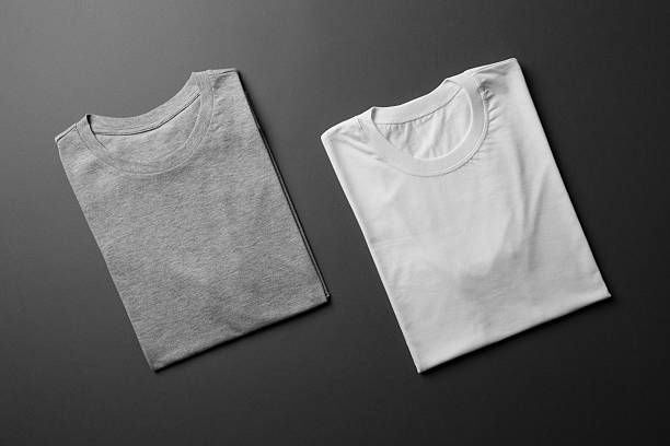 Download Best White And Gray Folded T Shirt Mock Up Stock Photos ...