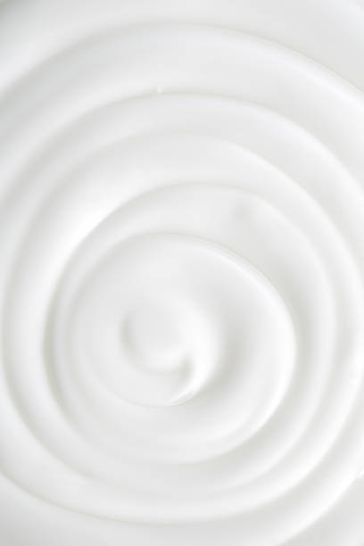 White Cosmetic Cream stock photo