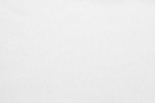 White Cotton Fabric Texture Background Seamless Pattern Of Natural Textile Stock Photo