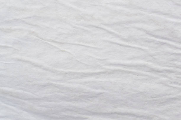 White creased poster texture. Abstract background. stock photo