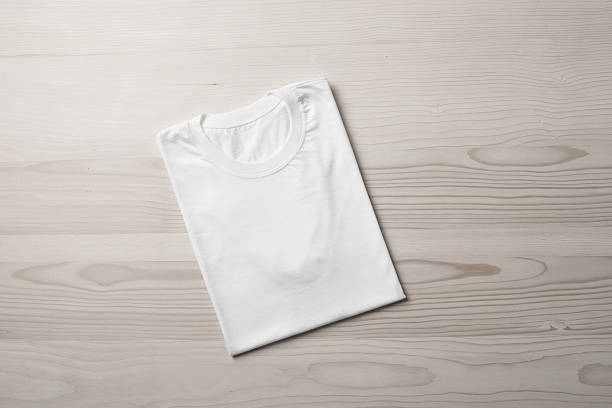 Download Royalty Free White And Gray Folded T Shirt Mock Up ...