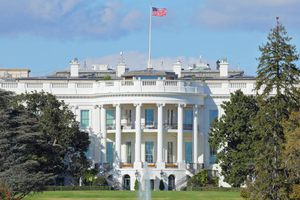 White House - Washington DC stock photo