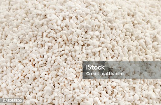 istock White perlite texture background, material retention water for potting cactus or succulent and hydroponic plant. 1345085800