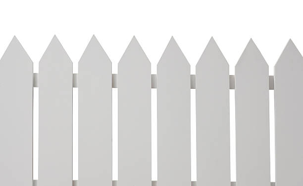 White Picket Fence - Request stock photo