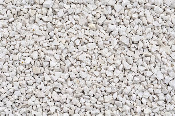 White rocks texture Background of small white rocks gravel stock pictures, royalty-free photos & images