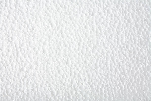 white styrofoam background texture - polystyreen stockfoto's en -beelden