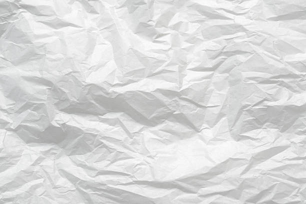 White Tissue Paper stock photo