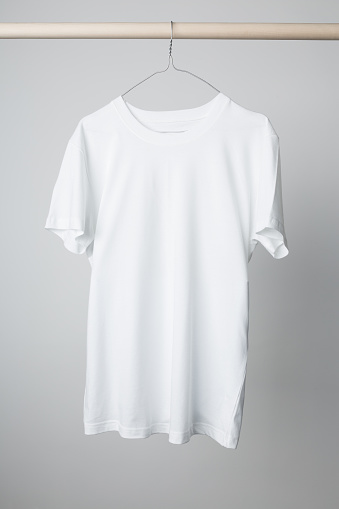 Download White Tshirt Mockup Stock Photo - Download Image Now - iStock
