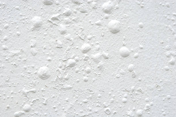 White Wall Background Full Frame with Bubbles stock photo