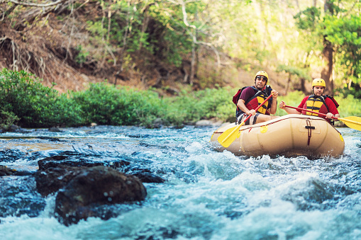 White water rafting in Costa Rica