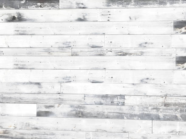 Whitewashed Background Wall whitewashed wall shiplap stock pictures, royalty-free photos & images