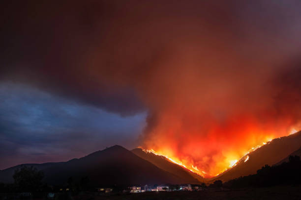 wildfire risk map california