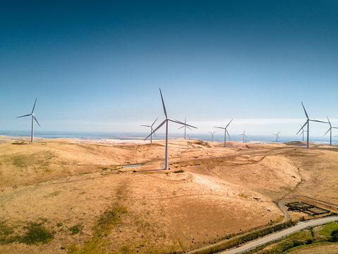 wind turbine in california