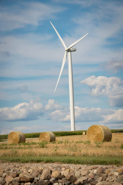 Wind Turbine stock photo