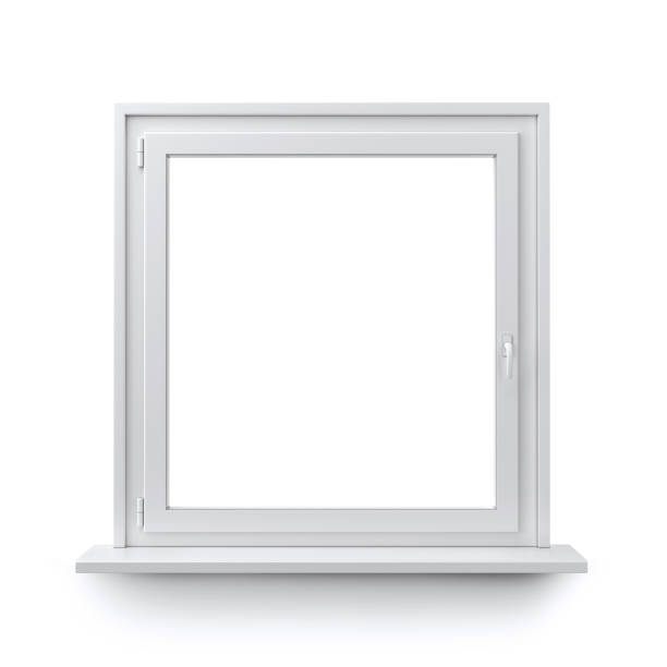 Window White window isolated on clean white background. window frame stock pictures, royalty-free photos & images