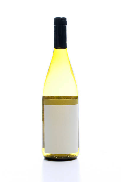 Wine bottle stock photo
