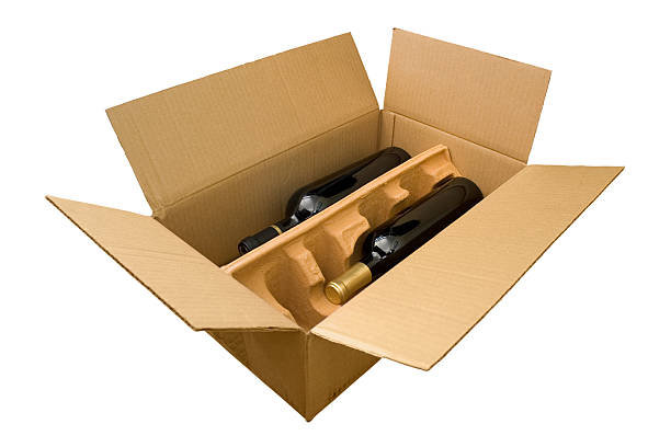 Wine Box stock photo