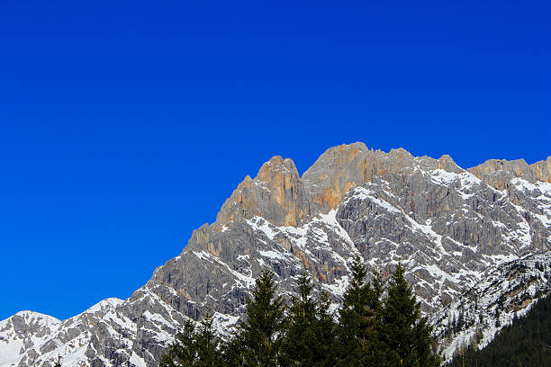 winter landscape in Austria Alps, snow sun and Snowy winter...