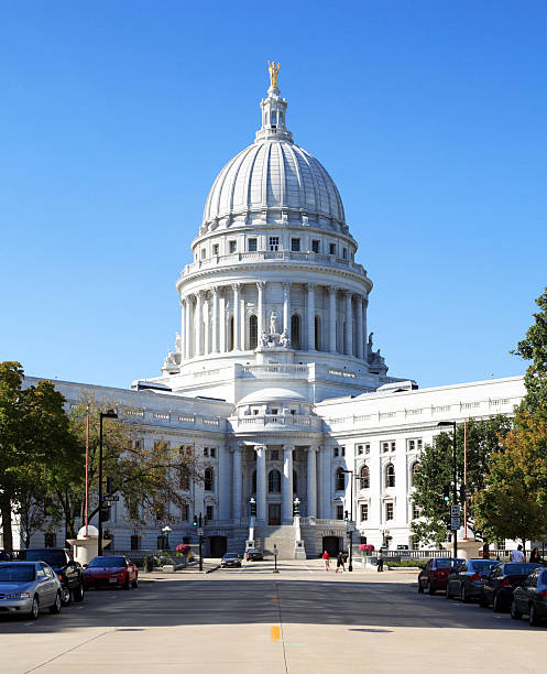 Wisconsin State Capitol II stock photo