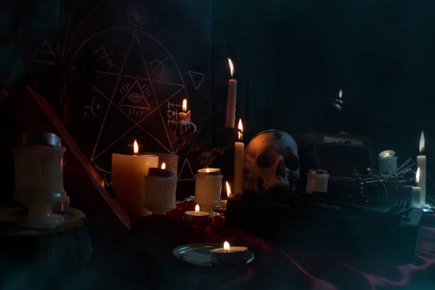Satanic Ritual Stock Photos, Pictures & RoyaltyFree
